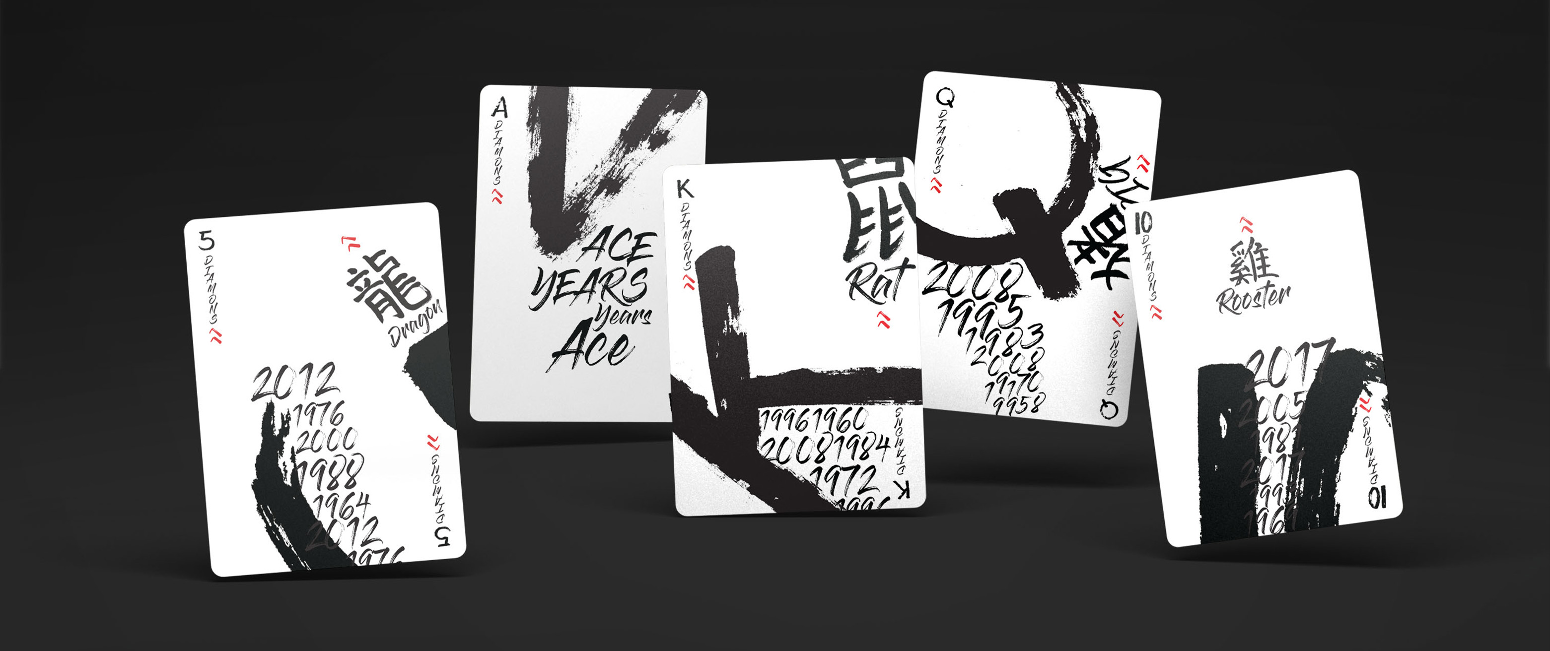 Chinese Zodiac Deck Cards